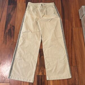 American Eagle high-rise baggy wide leg pants.